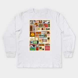 Royal Tenenbaums v2 Kids Long Sleeve T-Shirt